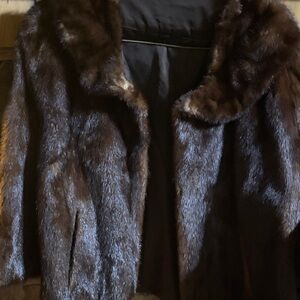 Elegant Chocolate Brown Teddy Jacket